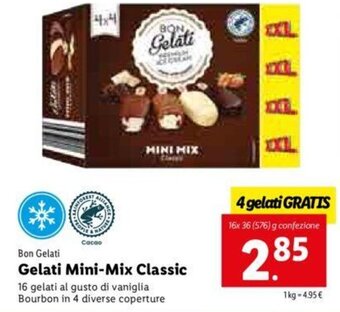 Lidl Bon Gelati Gelati Mini-Mix Classic offerta