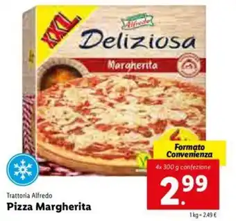 Lidl Trattoria Alfredo Pizza Margherita offerta