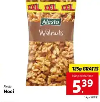 Lidl Alesto Noci offerta
