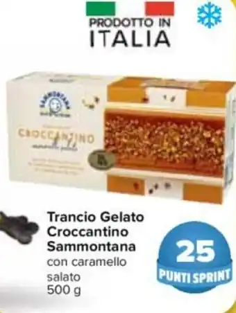 Carrefour Trancio Gelato Croccantino Sammontana 500g offerta