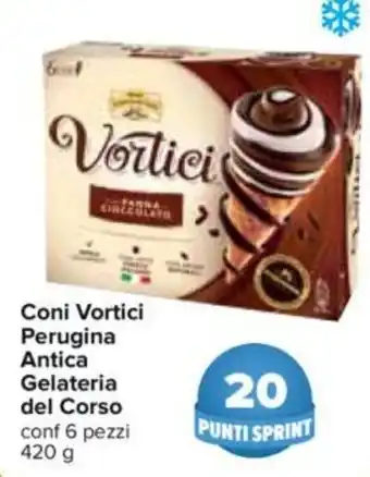 Carrefour Coni Vortici Perugina Antica Gelateria Del Corso 420g offerta