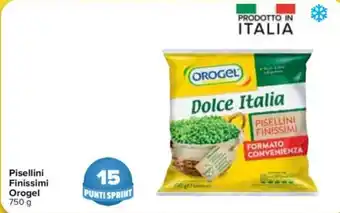 Carrefour Pisellini Finissimi Orogel 750g offerta