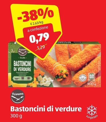 ALDI Primana Bastoncini di verdure 300 g offerta