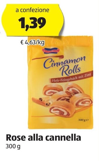 ALDI Rose alla cannella 300 g offerta