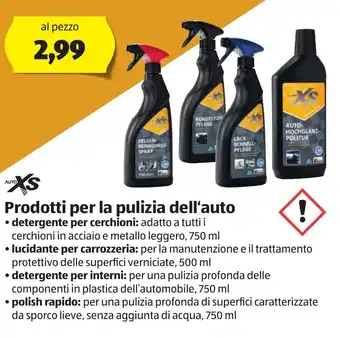 Auto XS Prodotti per la pulizia dell'auto