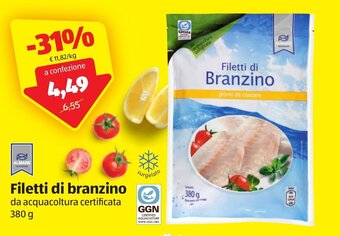 ALDI Almare Filetti di branzino 380 g offerta