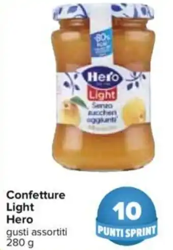 Carrefour Confetture Light Hero 280 g offerta