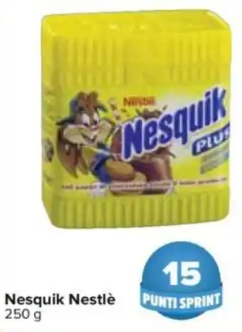 Carrefour Nesquik Nestlè 250 g offerta