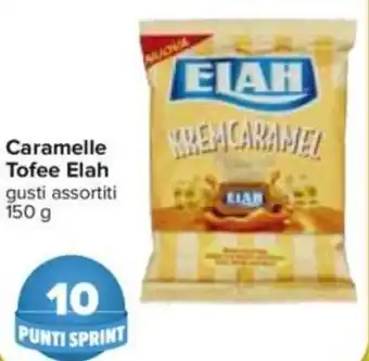 Carrefour Caramelle Toffe Elah 150 g offerta
