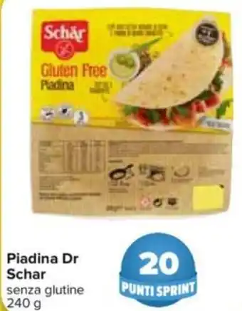 Carrefour Piadina Dr Schar 240 g offerta