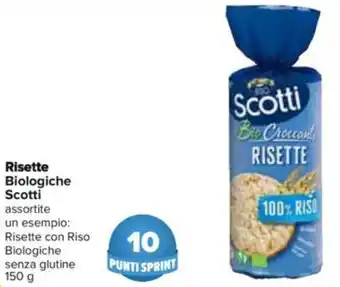 Carrefour Risette Biologiche Scotti offerta