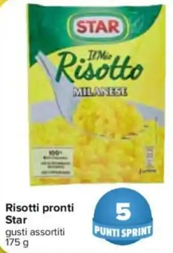 Carrefour Risotti Pronti Star 175g offerta