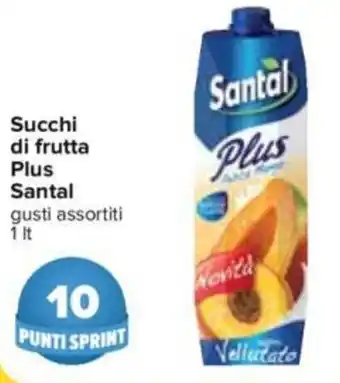 Carrefour Succhi Di Frutta Plus Santal 1lt offerta