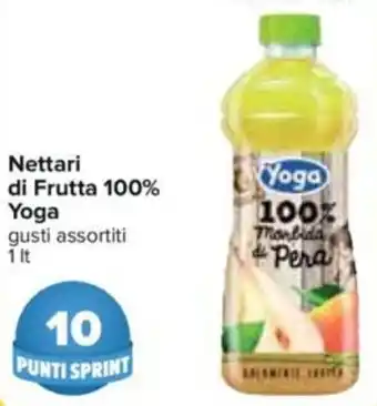 Carrefour Nettari Di Frutta 100% Yoga 1lt offerta