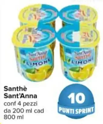 Carrefour Santhè Sant'Anna 800ml offerta