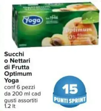 Carrefour Succhi O Nettari Di Frutta Optimum Yoga 1.2lt offerta