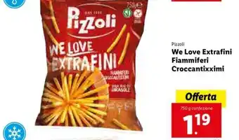 We Love Extrafini Fiammiferi Croccantixximi 750g