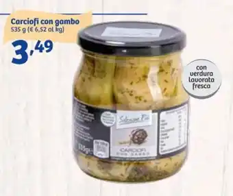 In'S Mercato Carciofi con gambo 535g offerta