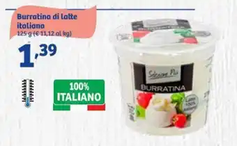 Burratina di latte italiano 125g