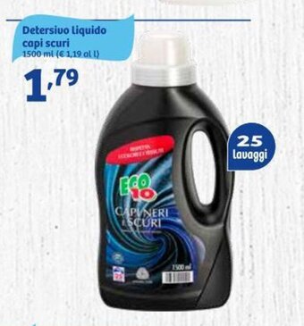 Eco 10 Detersivo liquido capi scuri 1500 ml