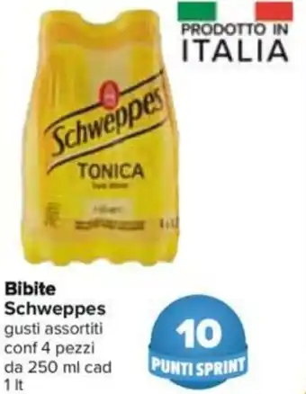 Carrefour Bibite Schweppes 1lt offerta