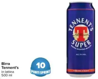 Carrefour Birra Tennent's 500ml offerta