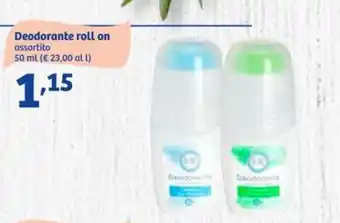 In'S Mercato Deodorante roll on 50 ml offerta