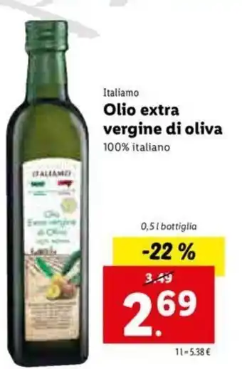 Italiamo Olio extra vergine di oliva 0,5L