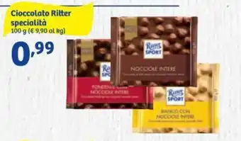 Ritter Sport Cioccolato specialità 100g