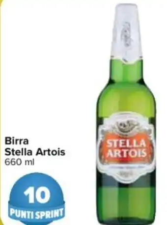 Carrefour Birra Stella Artois 660ml offerta