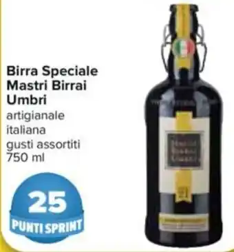 Carrefour Birra Speciale Mastri Birrai Umbri 750 ml offerta