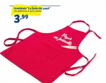 Grembiule "La festa del papà"