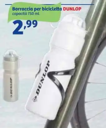 In'S Mercato Dunlop Borraccia per bicicletta 750ml offerta