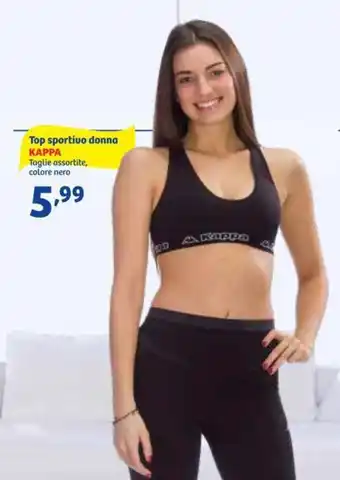 In'S Mercato Kappa Top sportivo donna offerta