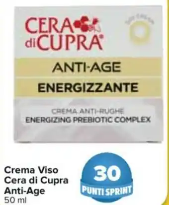 Carrefour Crema Viso Cera Di Cupra Anti-Age 50 ml offerta