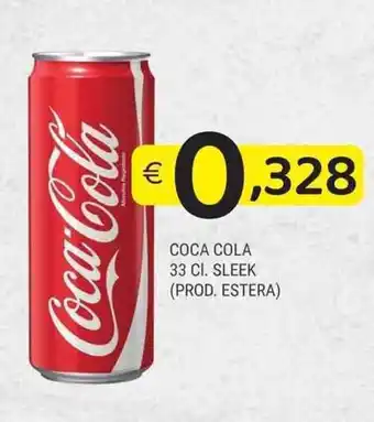 Coca Cola 33cl. Sleek (Prod. Estera)