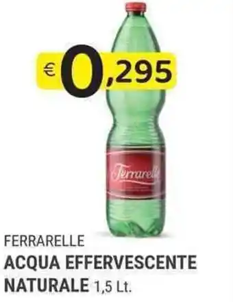 Ferrarelle Acqua Effervescente Naturale 1,5Lt.