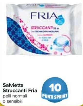 Carrefour Salviette Struccanti Fria offerta
