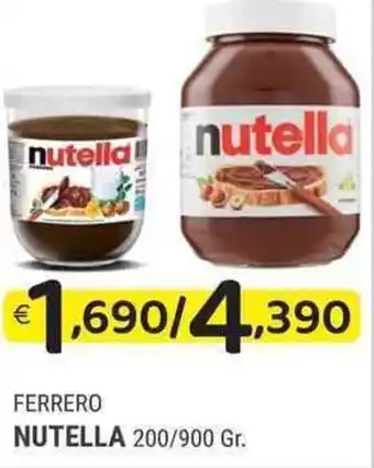 Samia Cash and Carry Ferrero Nutella 200 Gr. offerta