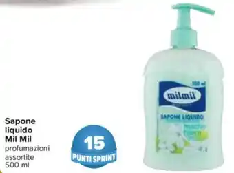 Carrefour Sapone Liquido Mil Mil 500 ml offerta