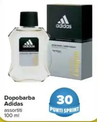 Carrefour Dopobarba Adidas 100 ml offerta