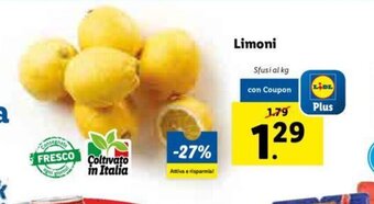 Lidl Limoni offerta