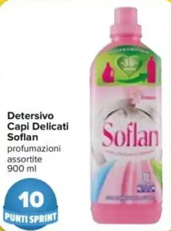 Carrefour Detersivo Capi Delicati Soflan 900 ml offerta