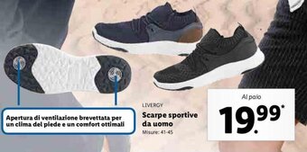 Lidl Livergy Scarpe sportive da uomo offerta