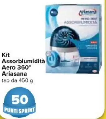 Carrefour Kit Assorbiumidtà Aero 360 Ariasana 450 g offerta