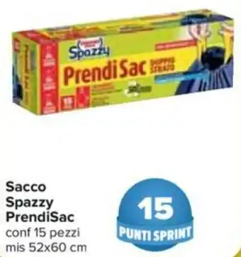 Carrefour Sacco Spazzy PrendiSac 52x60 cm offerta