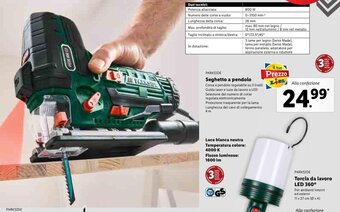 Lidl Parkside Seghetto a pendolo offerta