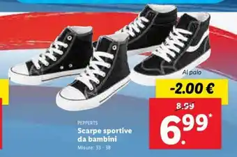 Lidl Pepperts Scarpe sportive da bambini offerta
