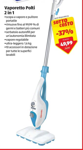 Vaporetto Polti 2 in 1