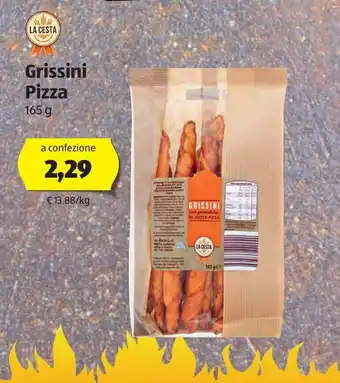ALDI La Cesta Grissini Pizza 165g offerta